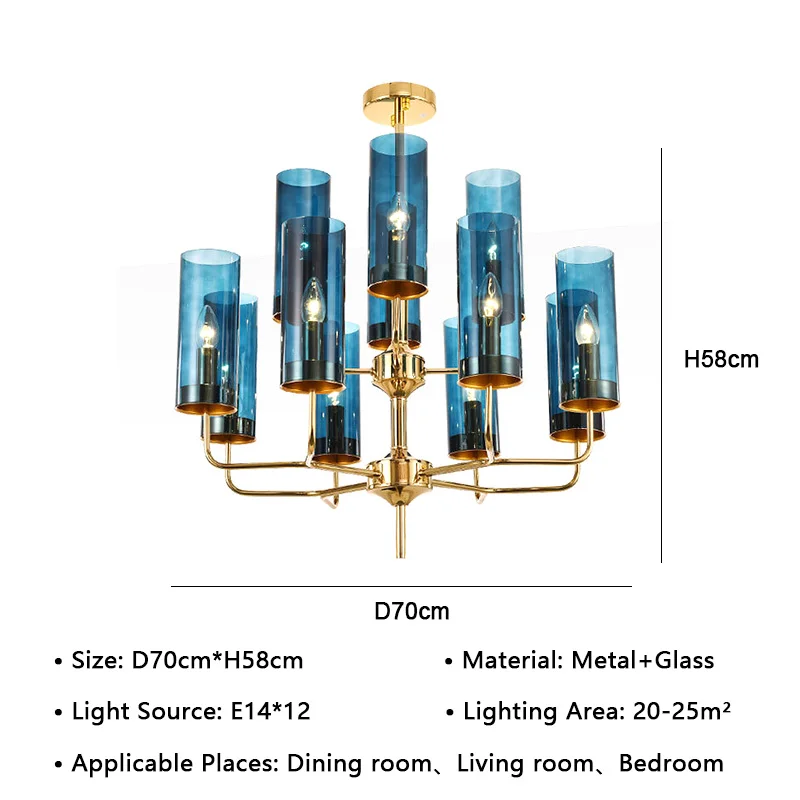 lustre-bleu-or-éclatant