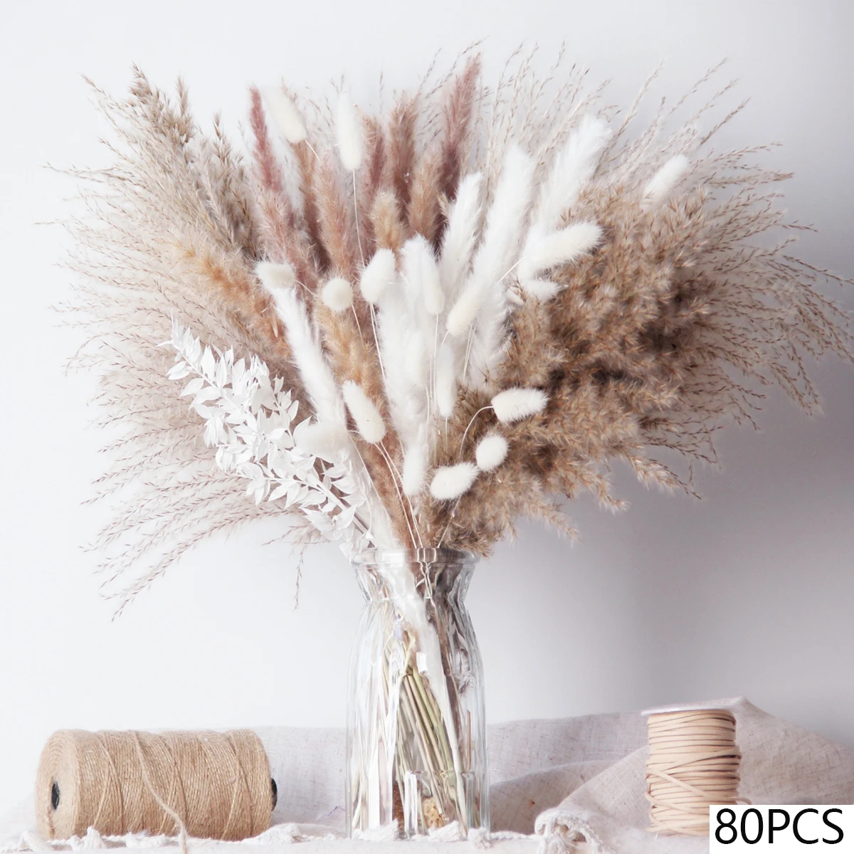 Bouquet fleurs séchées - fleurs séchées éclatantes