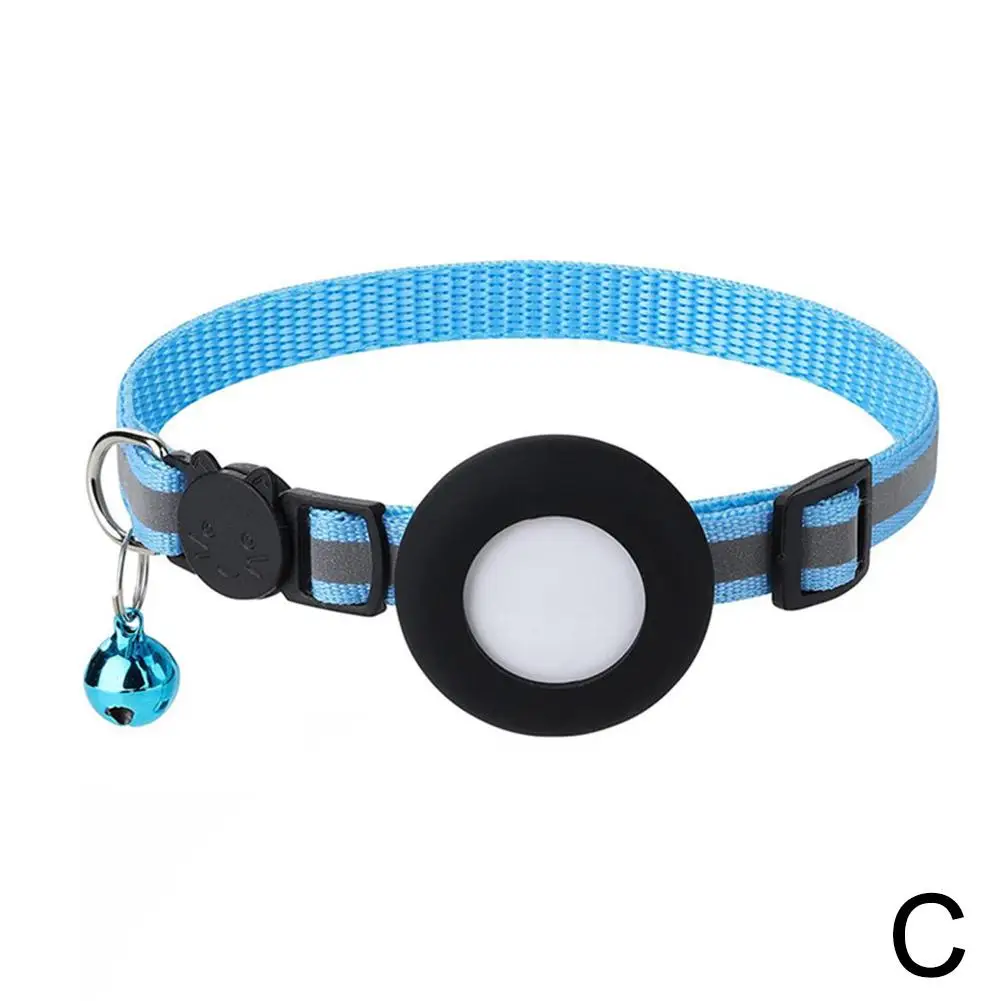 Collier anti puce chat - collier céleste bleu