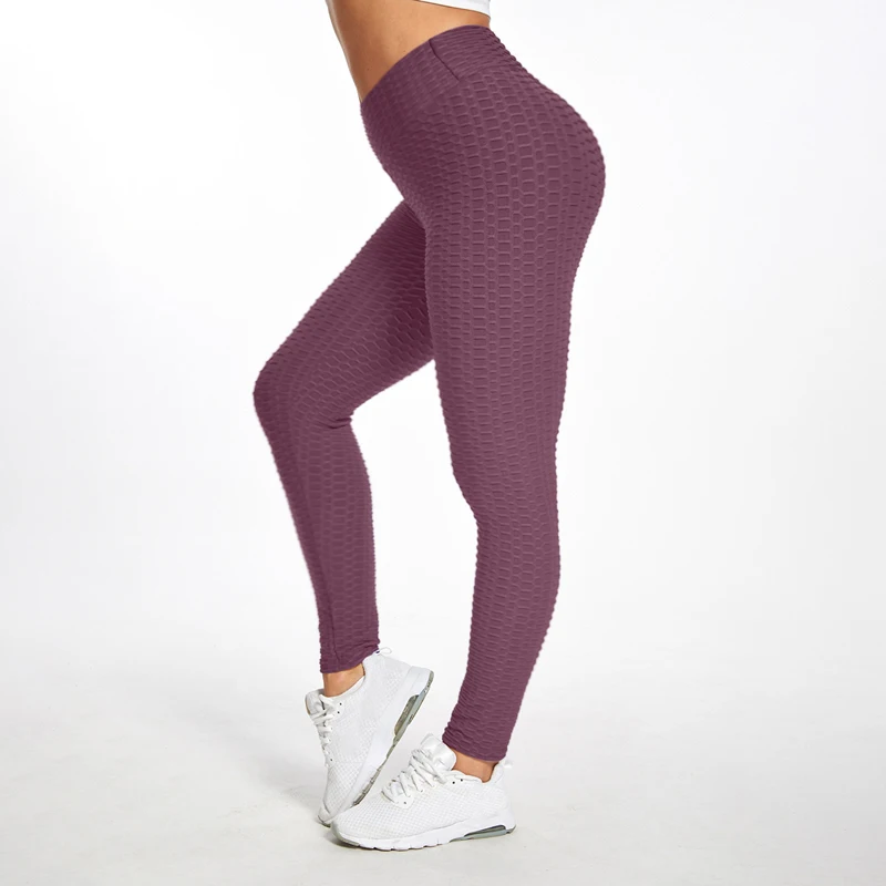 pantalon-ajusté-violet-féminin